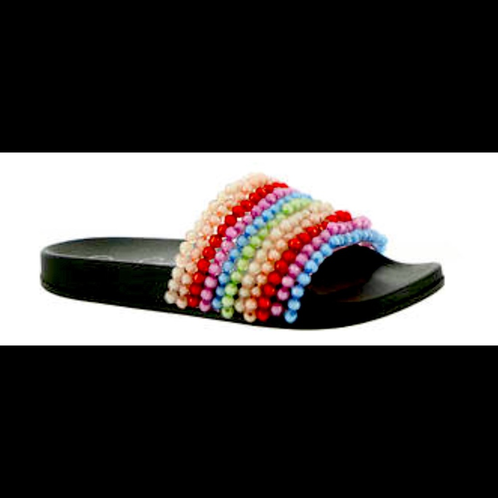 Jessica Simpson Beaded Slides Size 9